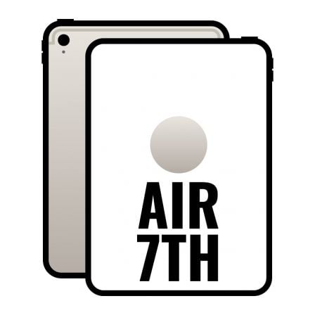 Apple iPad Air 11' 7th Wi-Fi Cell/ 5G/ M3/ 256 GB/ Blanco Estrella